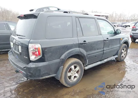 2007 Honda Pilot Ex из США, поврежденный, VIN 5FNYF18447B014011